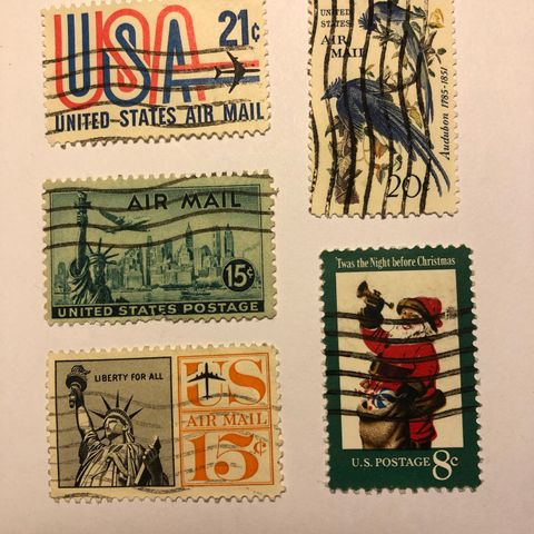 USA frimerker 14