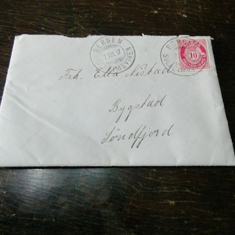 100 år gamle brev.
