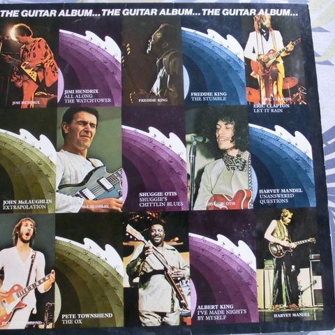 The Guitar album - Div. artister (Bl. a. Hendrix, Clapton og BB King)