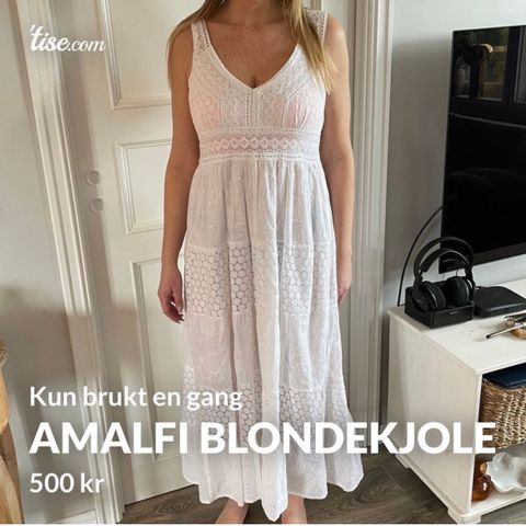 Amalfi Blondekjole