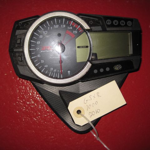 2010 Gsxr 1000 speedometer