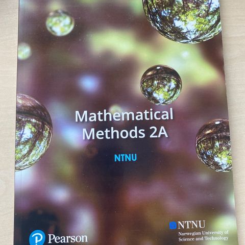 Mathematical methods 2A NTNU OG 1A