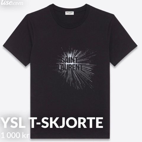 Saint Laurent cotton t-shirt