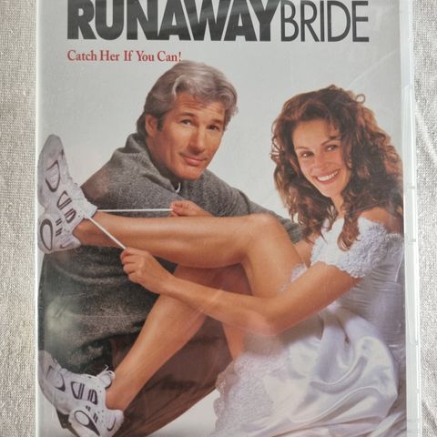 Runaway Bride DVD ny forseglet norsk tekst