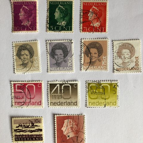 Nederland frimerker 8