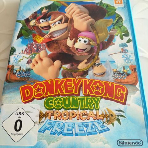 Wiiu Donkey Kong Country tropical freeze