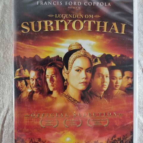 Legenden om Suriyothai ny DVD ny forseglet norsk tekst