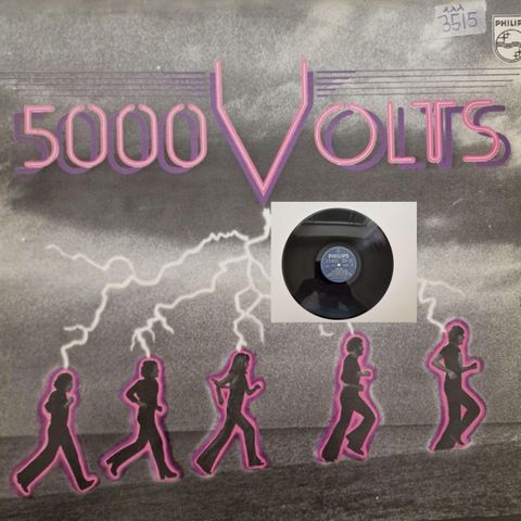 5000 VOLTS 1976 - VINTAGE/RETRO LP-VINYL (ALBUM)
