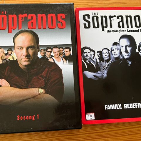 Sopranos sesong 1 & 2 dvd