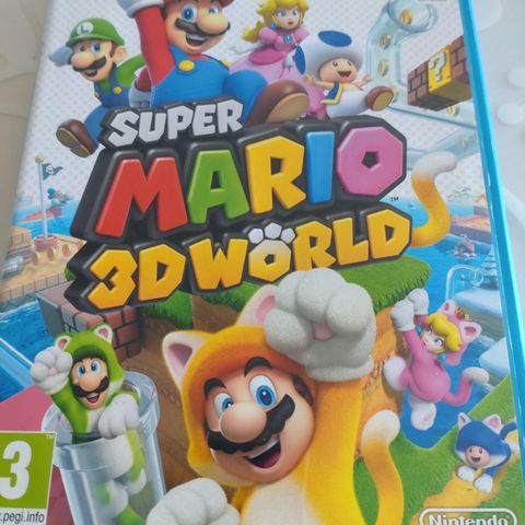 Wiiu super Mario 3D world