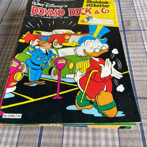 Diverse Donald Duck 1987 - 2 KR PER BLAD