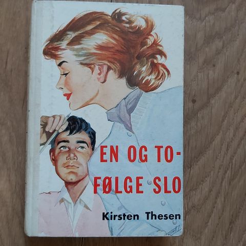 EN OG TO - FØLGE SLO. Kirsten Thesen. Fra 1961.