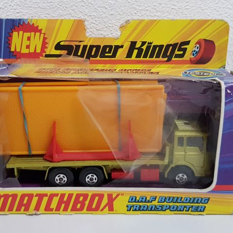 DAF Building Transporter. Matchbox Lesney Super Kings No. K-13. Made in England