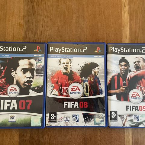 FIFA 07|08|09 til PS2