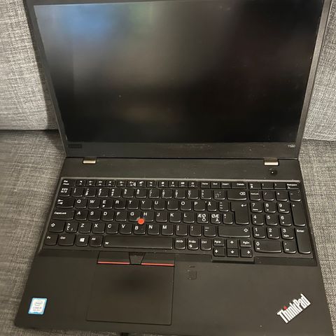 Pent brukt Lenovo ThinkPad T580 i5-8265u 1.6GHz 8GB RAM, 250GB SSD, Win11 Pro