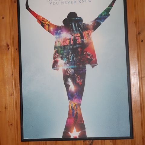 2 Plakater av Michael Jackson selges