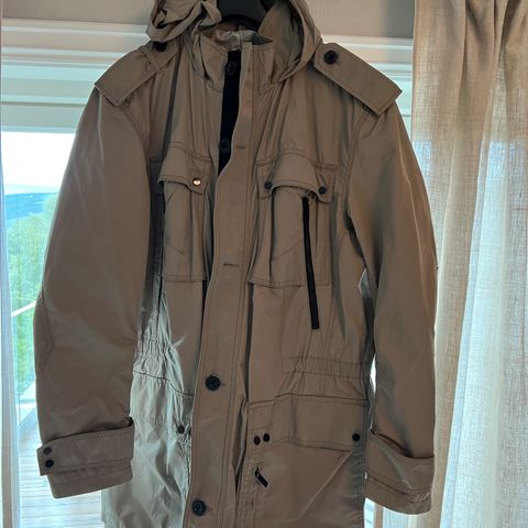 Høst jakke - Boss - lys beige (XL)