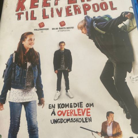 Keepern til Liverpool  (Norsk film) Blu ray