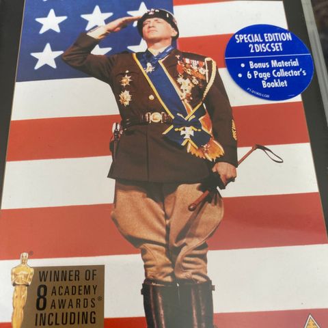 Patton (Norsk tekst) Dvd