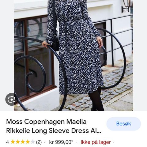 Moss copenhagen kjole