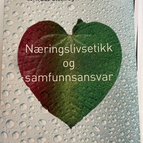 Næringslivsetikk og samfunnsansvar