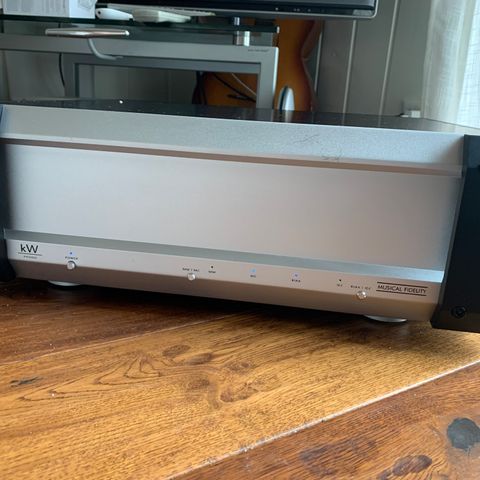 Musical Fidelity KW Phono MC/MM Preamp selges/byttes.