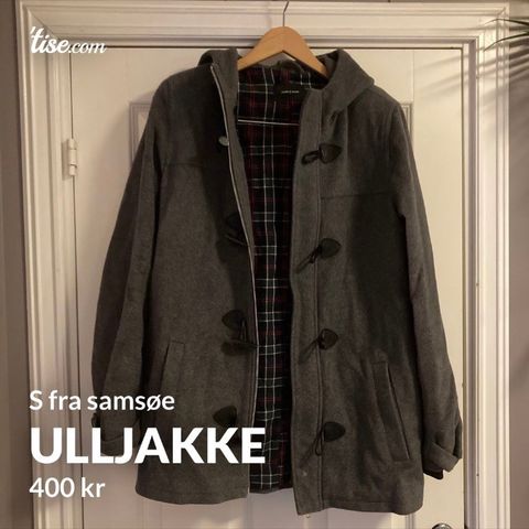 Samsøe unisex ulljakke