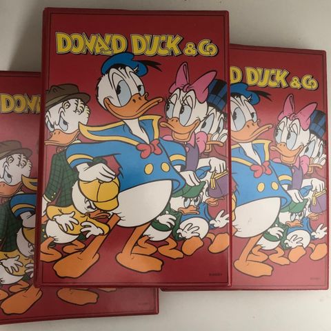 Donald Duck 1993 i permer med bilag.