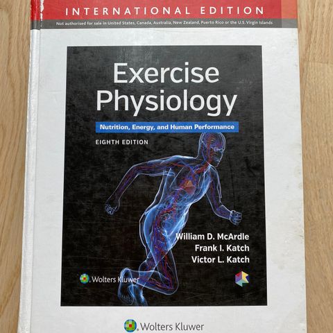 Exercise Physiology: Nutrition, Energy, and Human Performance 8th Edition