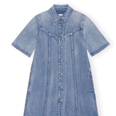 GANNI Vintage Wash Demin Mini dress