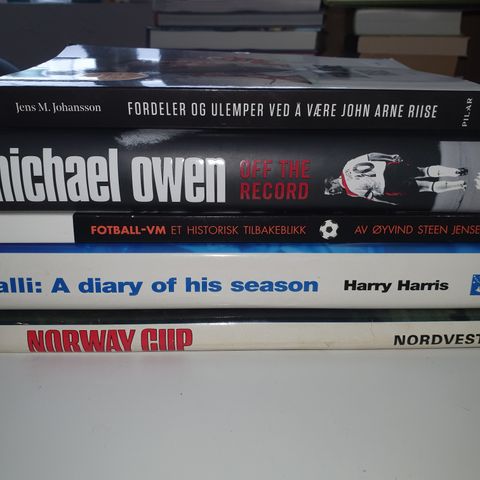 Div bøker om fotball