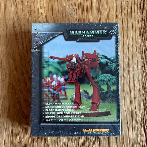 Warhammer 40K Eldar War Walker 2002 NIS OOP