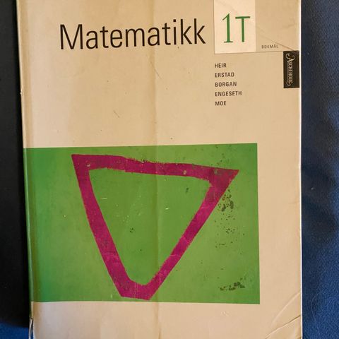 Selger lærebok i Matematikk 1T