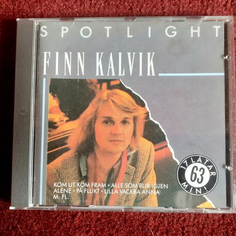 Finn Kalvik - Spotlight (1990) sjelden