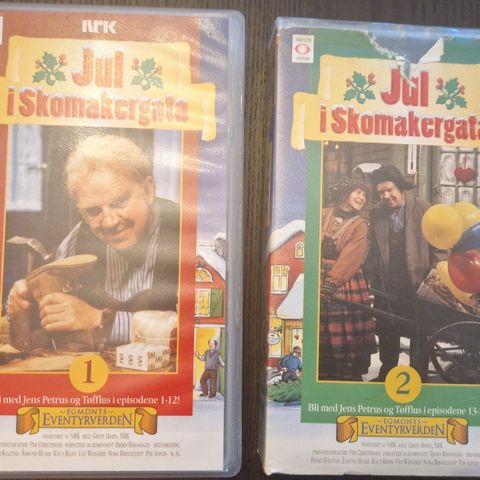 Jul i Skomakergata VHS, gammel klassiker