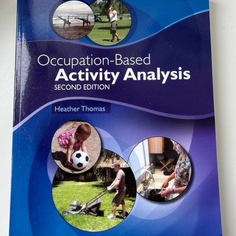 Occupation-Based Activity Analysis - Ergoterapi