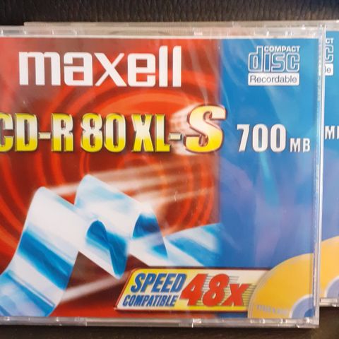 PC: Maxell CD-R 700 MB, forseglet
