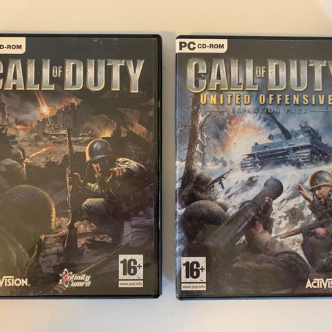 Call of Duty og Call of Duty united offensive (expansion pack)
