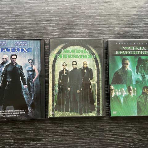 DVD Matrix nr 1-3