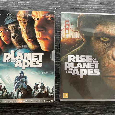 Dvd -Planet of The Apes 1-2