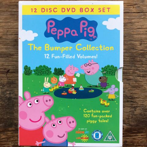 Peppa Pig / Peppa gris DVD box set på engelsk