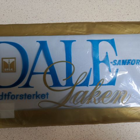 Dalel laken i original forpakning.