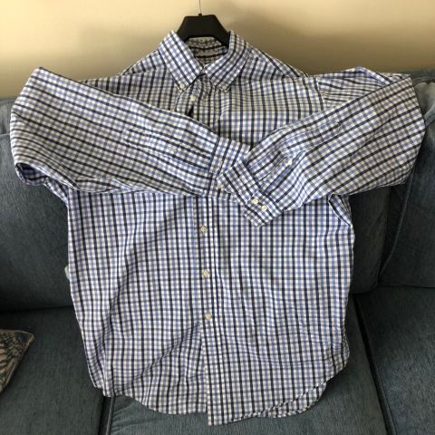 Brooks brothers polo skjorte selges