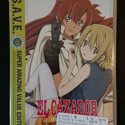 El Cazador de la Bruja Anime DVD Sone 1 (Forseglet)