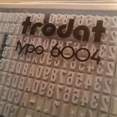 Trodat typo 6004