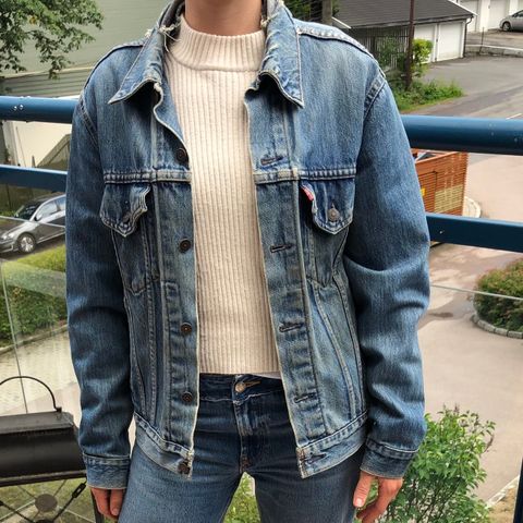 Vintage Levis dongerijakke