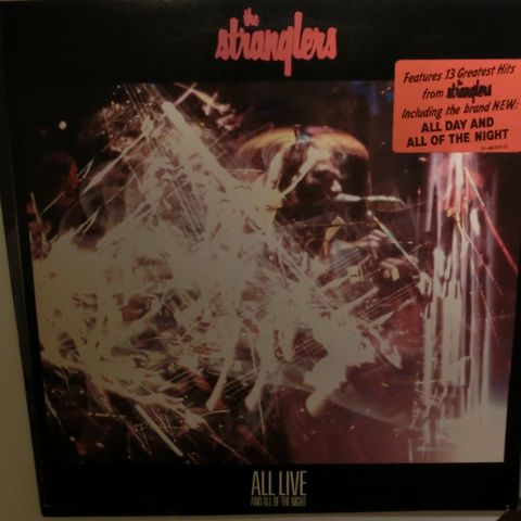 The Stranglers - All live and all of the night (Utb- m/orig. inner)