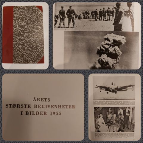 Bok: Årets største begivenheter i bilder 1955