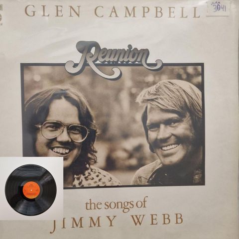 GLEN CAMPBELL/REUNION 1974 - VINTAGE/RETRO LP-VINYL (ALBUM)