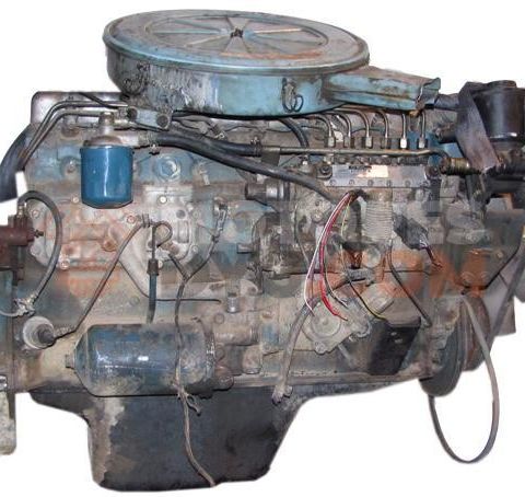 Nissan 3,3 motor med oppsett for Dodge Pickup